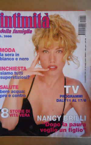 INTIMITA n°24 1995  Nancy Brilli [C78]