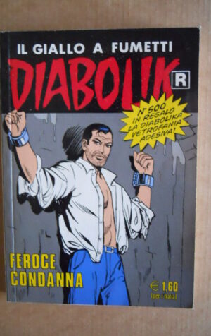 DIABOLIK Ristampa Bianca n?500 con Adesivi  [G566]