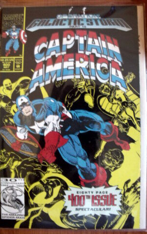CAPTAIN AMERICA n°400 1992 Operation Galactic Storm  Marvel Comics  [SA31]