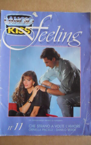 FEELING Allegato a KISS n°151 1989 FOTOROMANZO edizioni Lancio  [G574]