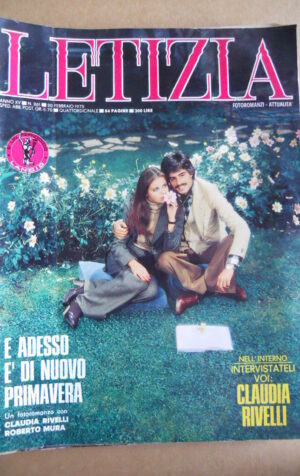 LETIZIA Fotoromanzo n°261 1975 Claudia Rivelli  ed. Lancio  [G578]