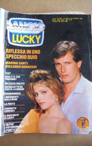 LUCKY Fotoromanzo n°219 1986 ed. Lancio  [G580]