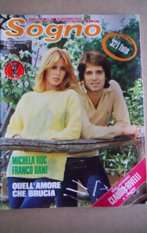 SOGNO Fotoromanzo n°18 1979 ed. Lancio  [G579]