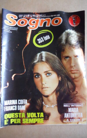 SOGNO Fotoromanzo n°19 1979 ed. Lancio  [G579]