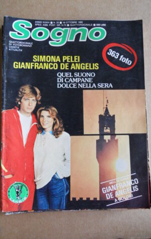 SOGNO Fotoromanzo n°20 1980 ed. Lancio  [G579]