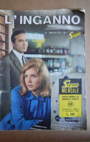 SOGNO Mensile n°12 1965 Nadia Marlova Angelo Zanolli Fotoromanzo [G581]