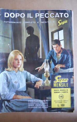 SOGNO Mensile n°14 1965 Gabriella Farinon Fotoromanzo [G581]