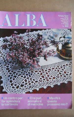 ALBA Rivista moda n°15 1980  [C60]