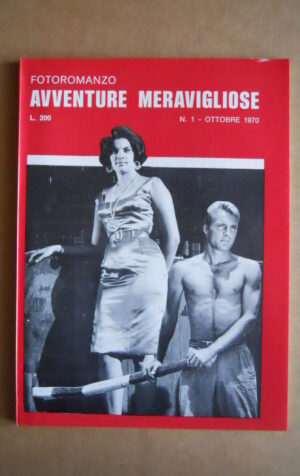 AVVENTURE MERAVIGLIOSE n°1 1970 Fotoromanzo ed. Rodoeditoriale  [C95] RARO!!