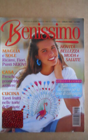 BENISSIMO Maglia e Sole LUGLIO 1993  [C60]