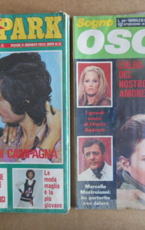 BUSTA anni 70 di 2 Fotoromanzi LUNA PARK 82 + Sogno Oscar 312  [C93]