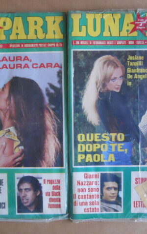 BUSTA anni 70 di 2 Fotoromanzi LUNA PARK 83 + LUNA PARK 84  [C94]