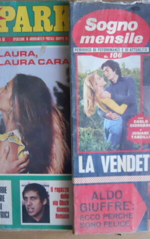 BUSTA anni 70 di 2 Fotoromanzi LUNA PARK 83 + Sogno Mensile 106  [D4]