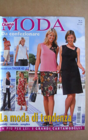 DIANA Moda Collezione n°33 2001 con cartamodelli   [C59]