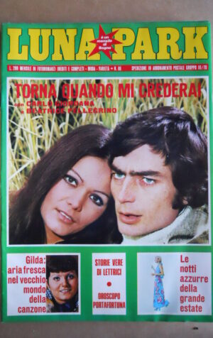 LUNA PARK n°86 1973 Fotoromanzo - Gilda Giuliani  [C95]