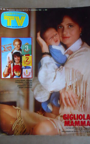 TV Sorrisi e Canzoni n°45 1980 Anna Rusticano Loretta Goggi G. Brezza  [G583]