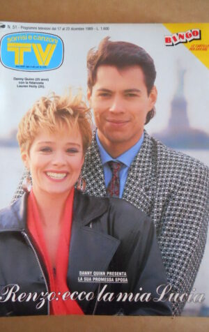 TV Sorrisi e Canzoni 51 1989 Speciale Finale Milan Giappone Edwige Fenech  [G585