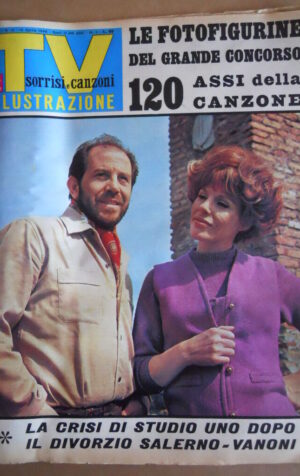 TV Sorrisi e Canzoni n°15 1966 Ornella Vanoni Salerno Studio Uno [G584]