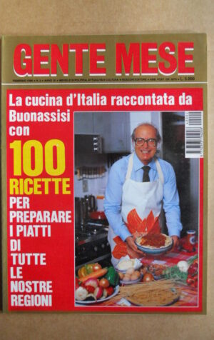 GENTE MESE n°2 1994 Numero Speciale Cucina Italiana 100 ricette  [G592]