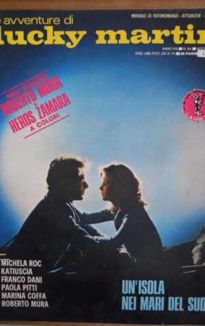 Lucky Martin Fotoromanzo  n°83 1975 Poster Mura / Zamara - Paola Pitti  [G506]