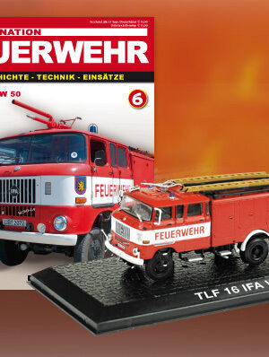 Modellino Vigili del Fuoco in metallo TLF 16 IFA W 50 -  DIE CAST 1:72 - Raro!