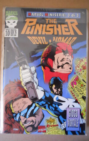 THE PUNISHER DEVIL NOMAD - Marvel Miniserie n°10 1994 ( 3 di 3 )  Italia  [G693]