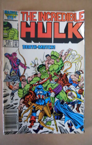 THE INCREDIBLE HULK #321 1986  Marvel Comics  [G471]
