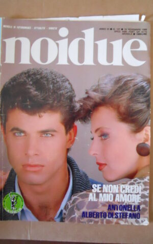 NOIDUE Fotoromanzo n°127 1986  [D30]