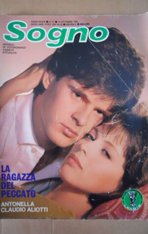 SOGNO Fotoromanzo n°37 1985  [D31]