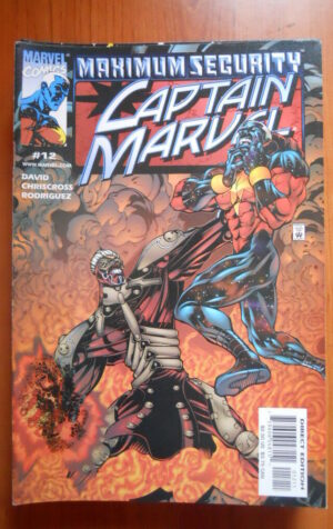 CAPTAIN MARVEL #12 Marvel Comics  [SA41]