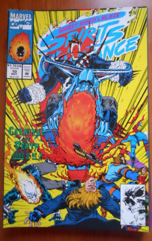 GHOST RIDER / BLAZE  Spirits of Vengeance #10 1993 Marvel Comics  [SA42]