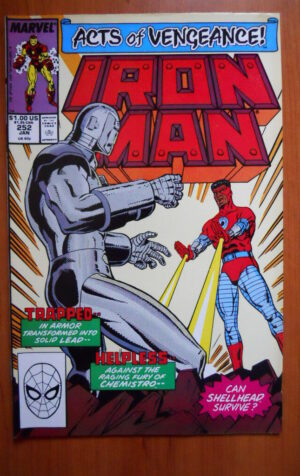 IRON MAN #252 Marvel Comics [SA41]