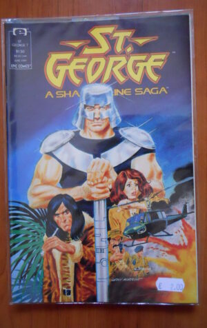 ST GEORGE #7 1989 Epic Comics  [SA43]