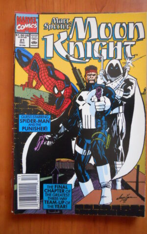 MARC SPECTOR : MOON KNIGHT #21  Marvel Comics  [SA46]