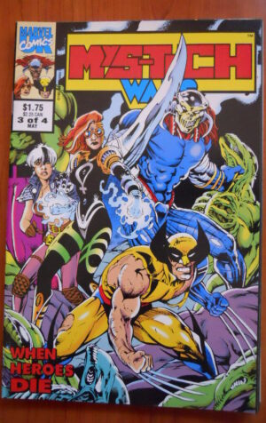 MYS-TECH Wars  #3 of 4  Marvel Comics  [SA45]
