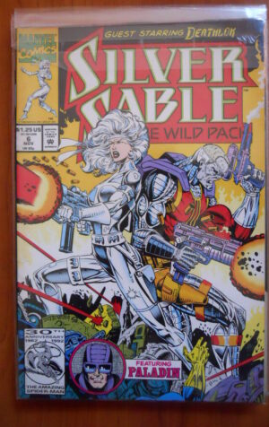 SILVER SABLE & The Wild Pack #6 1992  Marvel Comics  [SA45]