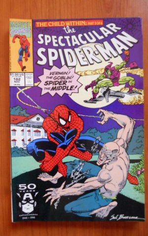 The Spectacular SPIDER MAN #182 Marvel Comics  [SA46]