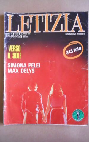 LETIZIA n°395 1980  Rivista Fotoromanzi  [C68]