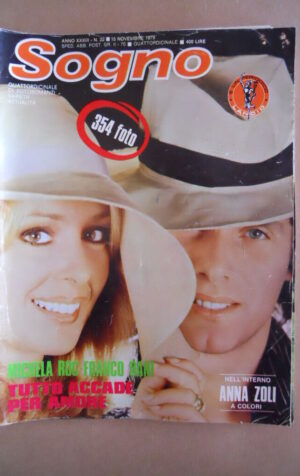 SOGNO n°22 1979  Rivista Fotoromanzi  [C67]