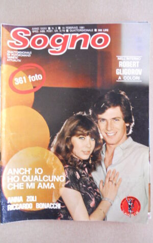 SOGNO n°3 1981  Rivista Fotoromanzi  [C67]