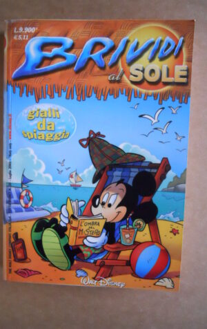 Topolino Brividi al sole Gialli da spiaggia - Tutto Disney n?20 2001  [G325]