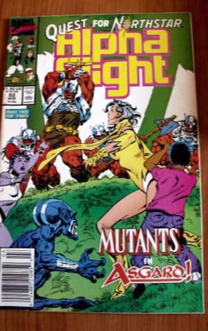 ALPHA FLIGHT n°82 1990  Marvel Comics  [SA34]