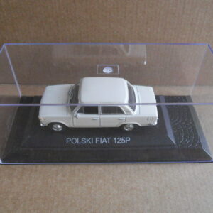 FIAT 125 POLSKI Legendary Cars 1:43 Die Cast in Box in Plexiglass [MV10]