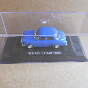 RENAULT DAUPHINE Legendary Cars 1:43 Die Cast in Box in Plexiglass [MV10]