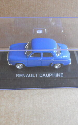 RENAULT DAUPHINE Legendary Cars 1:43 Die Cast in Box in Plexiglass [MV10]