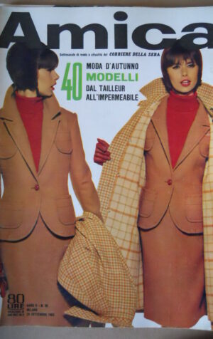 AMICA n°39 1963 Rivista di Moda  [G753]