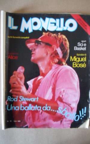 IL MONELLO n°50 1980 Alice Moon martin Ac-DC [G389]