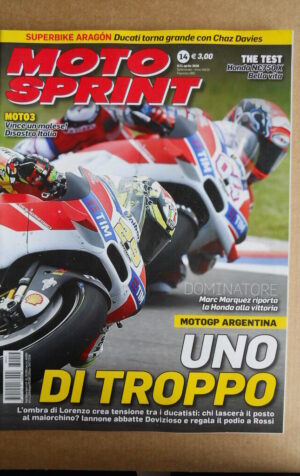 MOTOSPRINT n°14  2016 [C52A]
