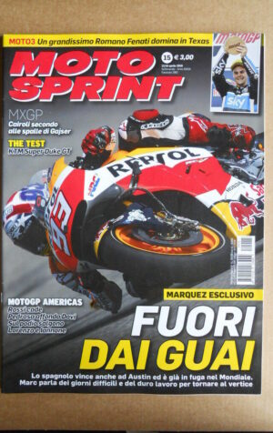 MOTOSPRINT n°15  2016 [C52A]