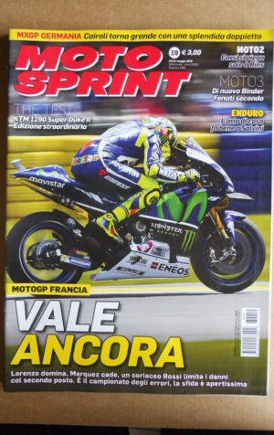 MOTOSPRINT n°19  2016 [C52A]